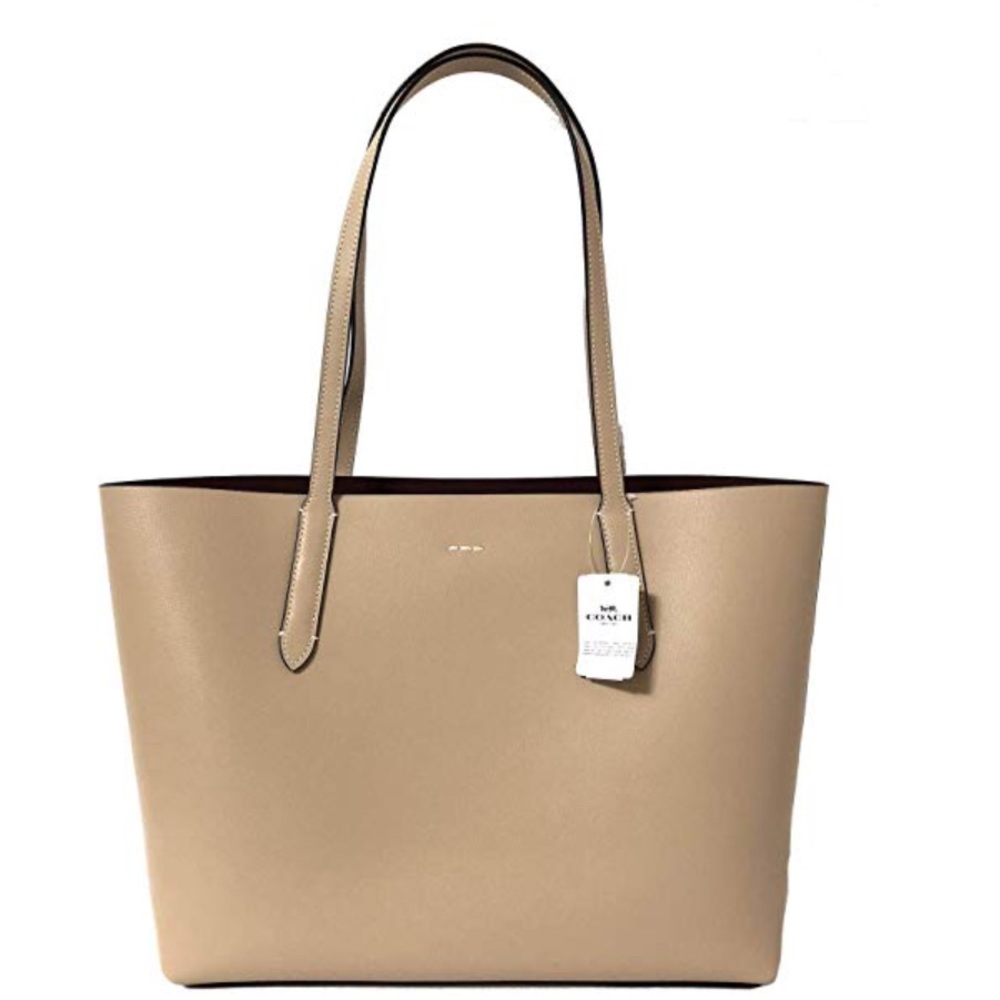 NEW WOMEN'S COACH (F31535)LEATHER TOTE BAG HANDBAG - Picture 7 of 11